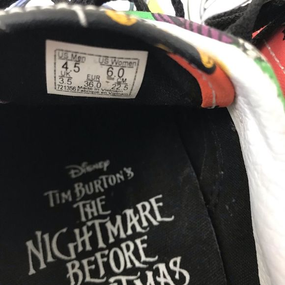 Disney Night Before Christmas Sneakers - Picture 11 of 11